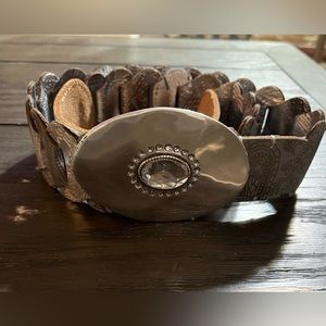 Silver Chico’s Belt